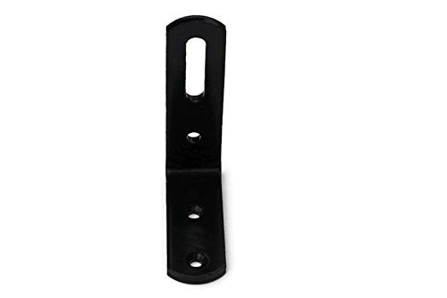 Small Black Bottom Guide Stay Roller Adjustable for Barn Door Hardware