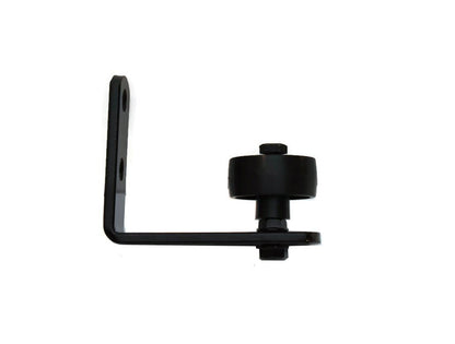Small Black Bottom Guide Stay Roller Adjustable for Barn Door Hardware