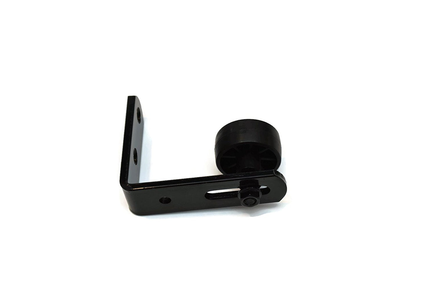 Small Black Bottom Guide Stay Roller Adjustable for Barn Door Hardware